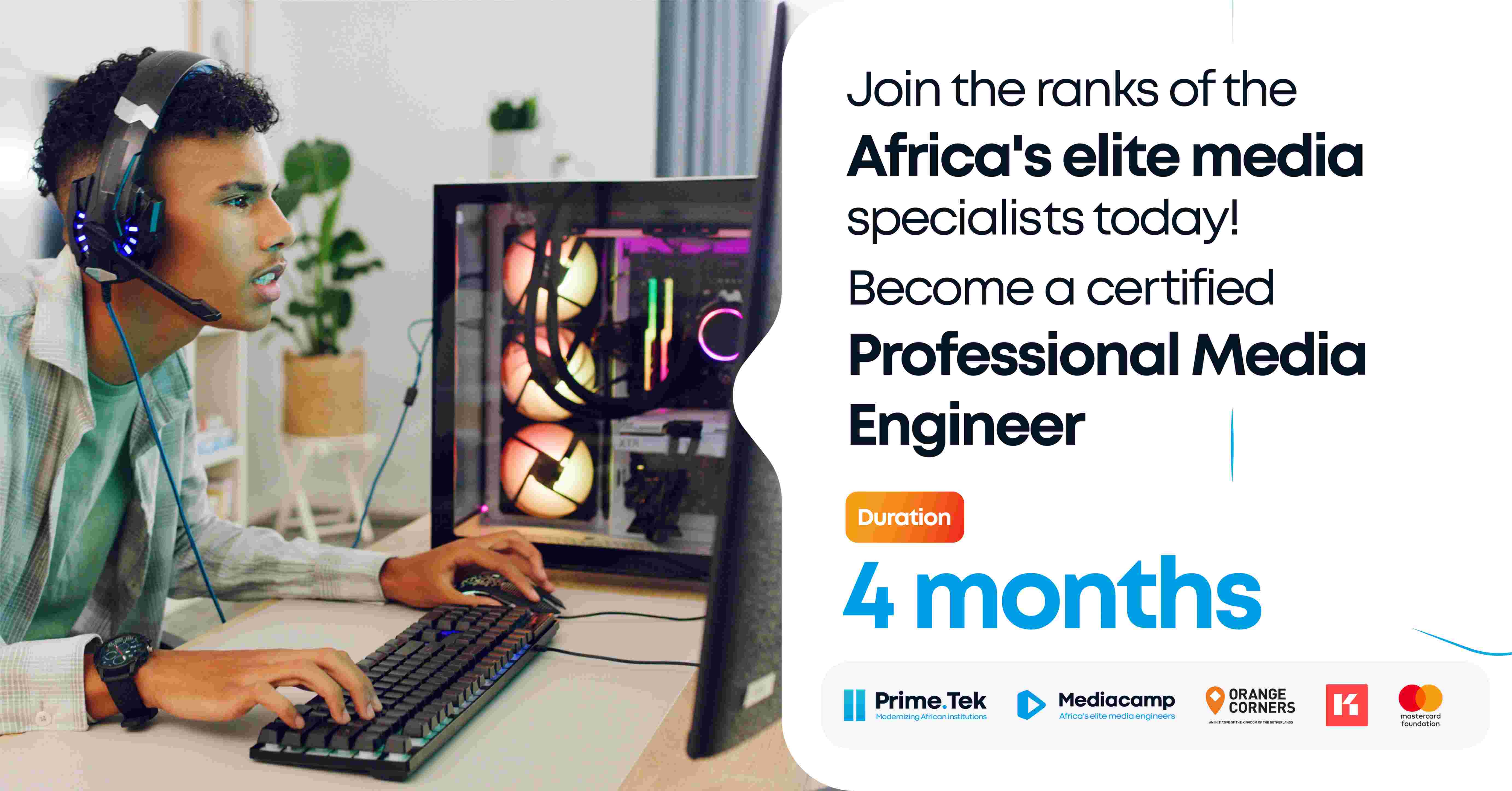 Certified Professional Media Engineer (online - April 2026 intake)