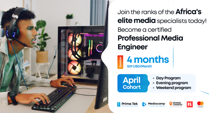 Certified Professional Media Engineer (online - April 2026 intake)
